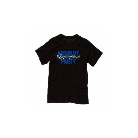 Absolut Legénybúcsú Party Fekete Póló - L-es