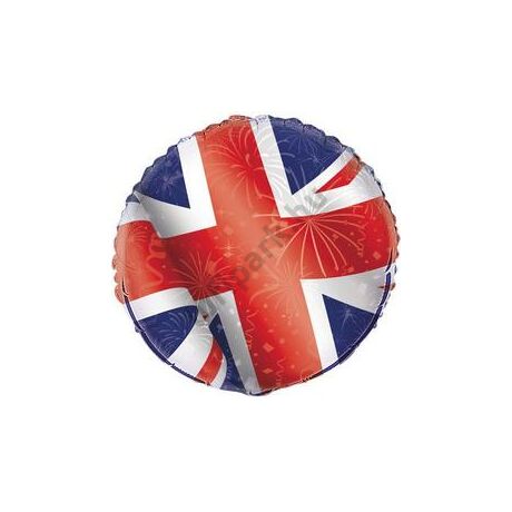 18 inch-es union jack fólia lufi