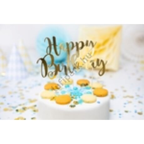 Tortadísz Happy birthday