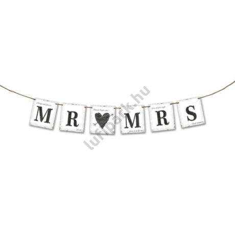 &quot;MR&amp; és MRS&quot; felirat