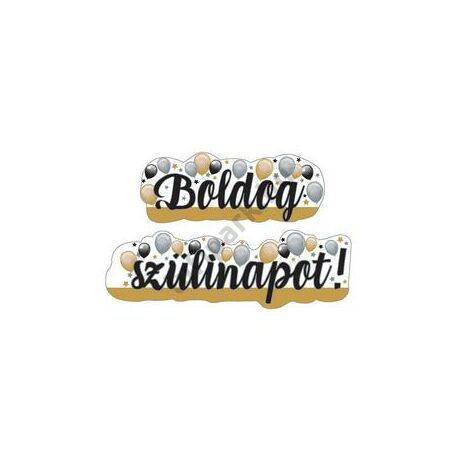 Boldog szülinapot elegáns banner
