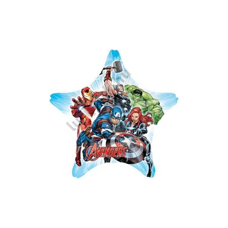 Bosszúállók - Avengers Csillag Alakú Jumbo Fólia Lufi