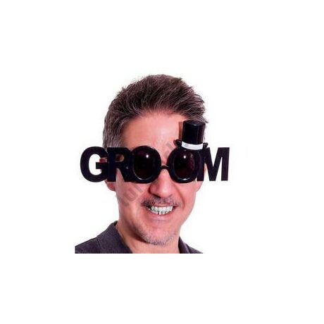 Groom Feliratú Vőlegény Parti Szemüveg Legénybúcsúra