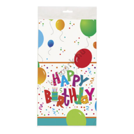 Birthday Jamboree Szülinapi Parti Asztalterítő - 137 cm x 213 cm