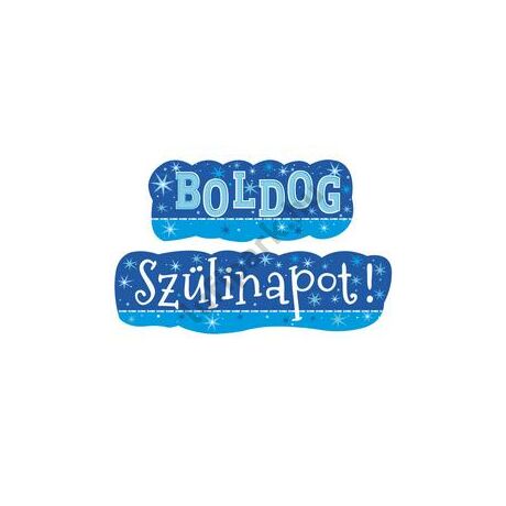 BSZ kék szülinapi banner