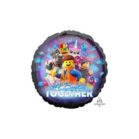 18 inch-es Lego Movie 2 Fólia Lufi