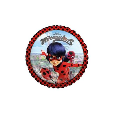18 inch-es miraculous katicabogár fólia