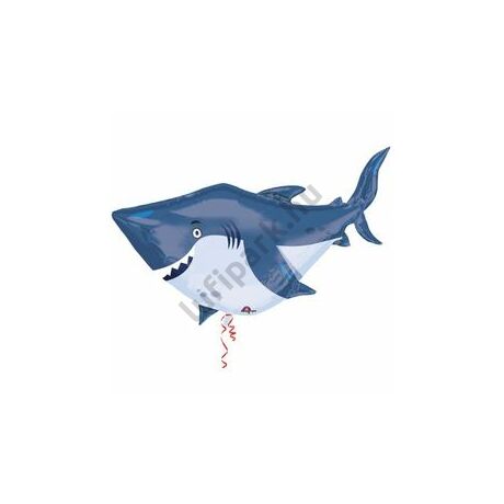 Ocean buddies shark super shape fólia