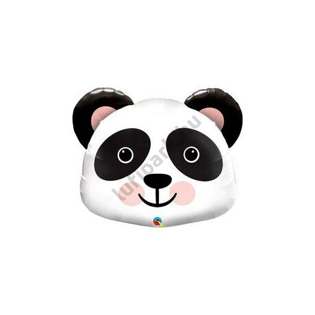 31 inch-es Óriás Mosolygó Panda Fej - Precious Panda Super Shape Fólia Luf