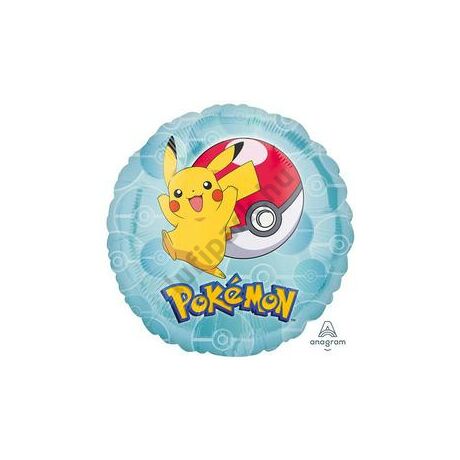 18 inch-es pokemon pikachu fólia lufi