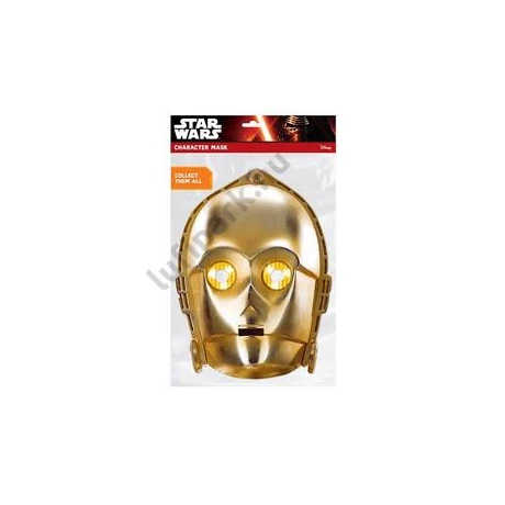 Star Wars - C-3PO Karton Maszk