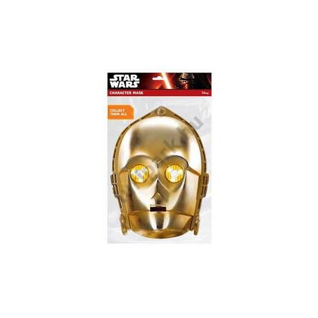 Star Wars - C-3PO Karton Maszk