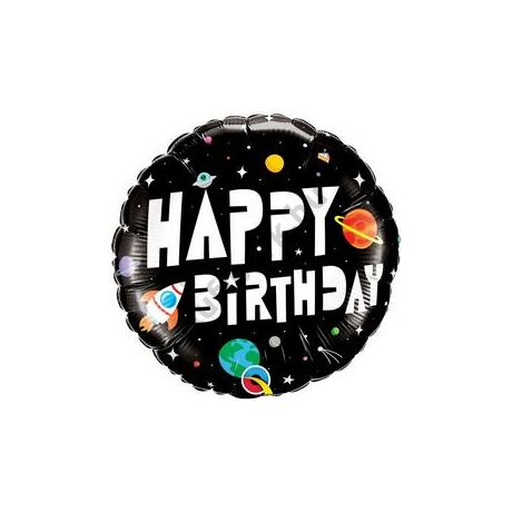 18 inch-es Birthday Astronaut fólialufi
