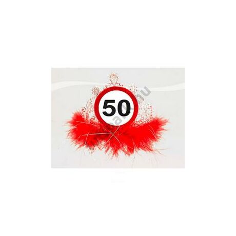 50-es sebességkorlátozó parti tiara     
