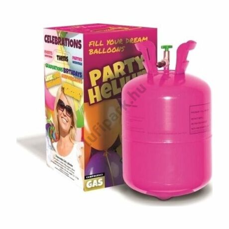 ELDOBHATÓ HÉLIUM PALACK, 20 DB LUFIHOZ