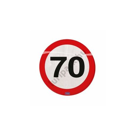 70-es számos sebességkorlátozó szalvéta