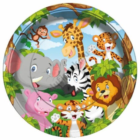 SAFARI/DZSUNGEL PARTI TÁNYÉR, 