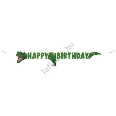 DÍNÓS HAPPY BIRTHDAY FELIRAT