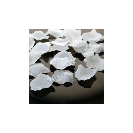 Fehér Dekorációs Virágszirom - 100 db-os