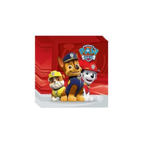 Mancs Őrjárat - Paw Patrol Parti Szalvéta - 33 cm x 33 cm