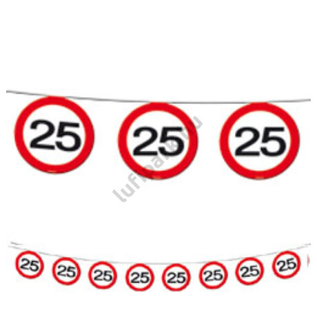 25-ös sebességkorlátozó parti füzér
