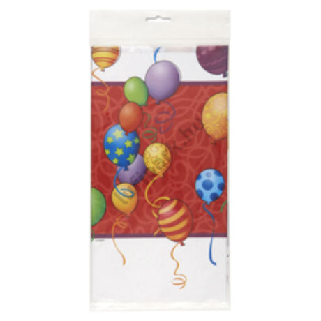 Birthday Balloons - Léggömbös Születésnapi Party Abrosz - 137 cm x 213 cm