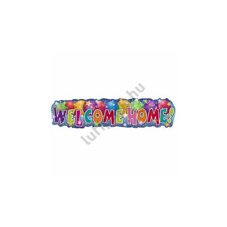 Welcome home banner 90*22 cm