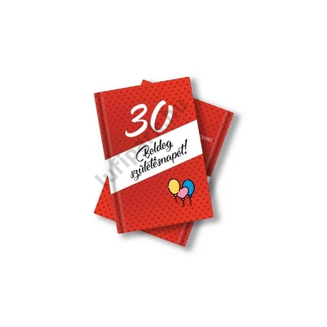 30. szülinapi könyv