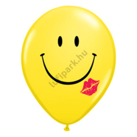 16 inch-es A Smile és A Kiss Lufi