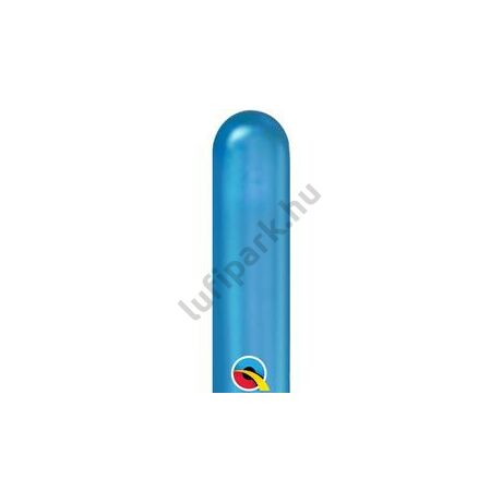 260q chrome blue modellező lufi