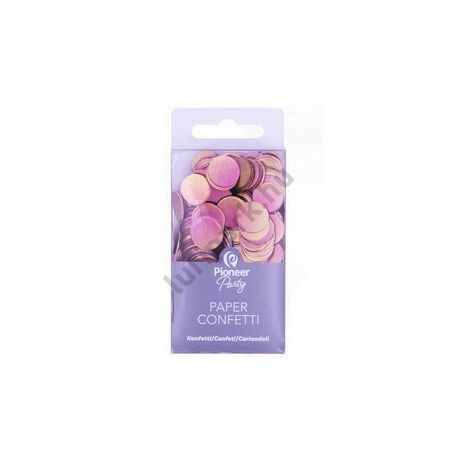 Rosegold Ombre Színű Papír Konfetti, 20 gr-os