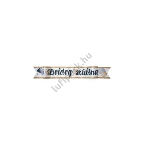 Boldog szülinapot elegáns vállszalag