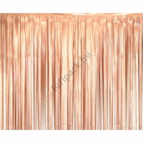 Fólia lametta rosegold, 100*200 cm