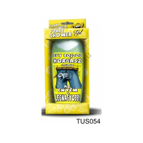 Egy boldog horgász tusfürdője