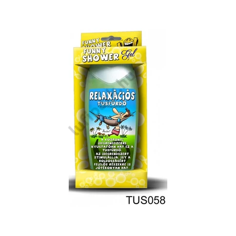 Tusfürdő - Relaxációs tusfürdő - Vicces ajándék - 300 ml