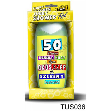 Tusfürdő 300 ml - 50 évembe került... – 50. Szülinapi ajándékok