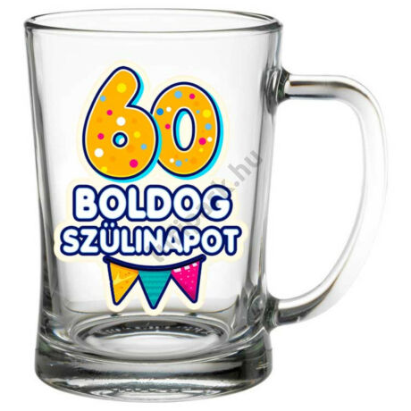 Söröskorsó 60 Boldog szülinapot