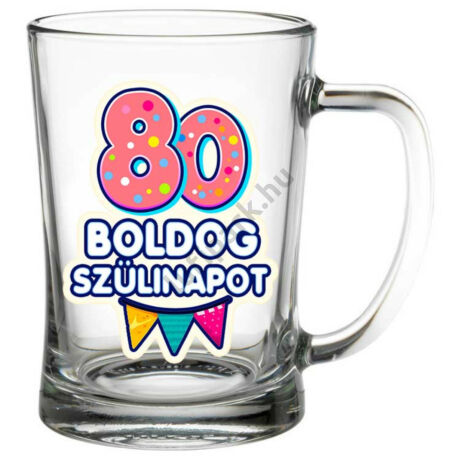 Söröskorsó 80 Boldog szülinapot