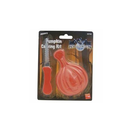 Narancssárga Tökfaragó Készlet Halloweenre