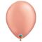 12 inch-es metallic rose gold gumi lufi