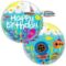 22 inch-es Birthday Maritime Fun - Tengeri Állatok Szülinapi Bubble Lufi