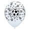 11 inch-es Soccer Balls White - Focilabdás Lufi