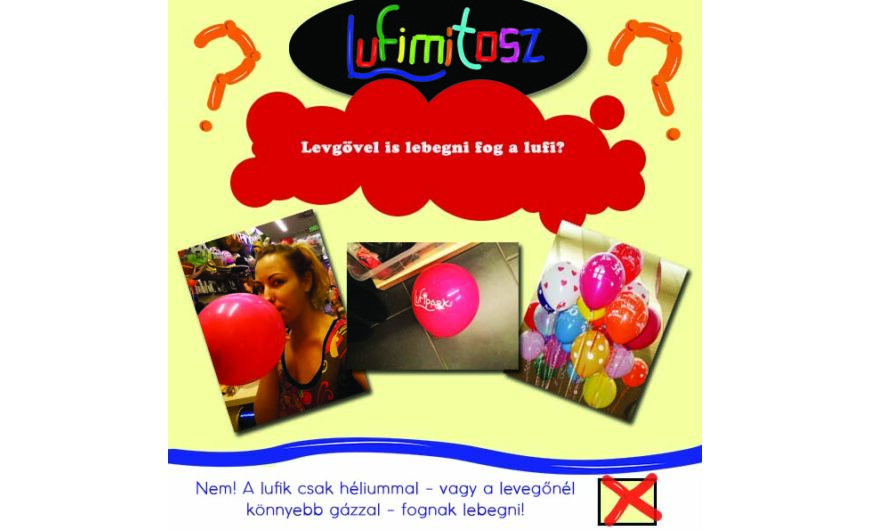 Levegővel is lebeg a lufi?