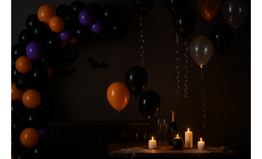 Halloweeni lufidekor ötletek otthonra