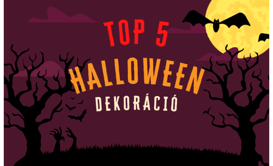 Halloween dekoráció: 2022 TOP 5 terméke!