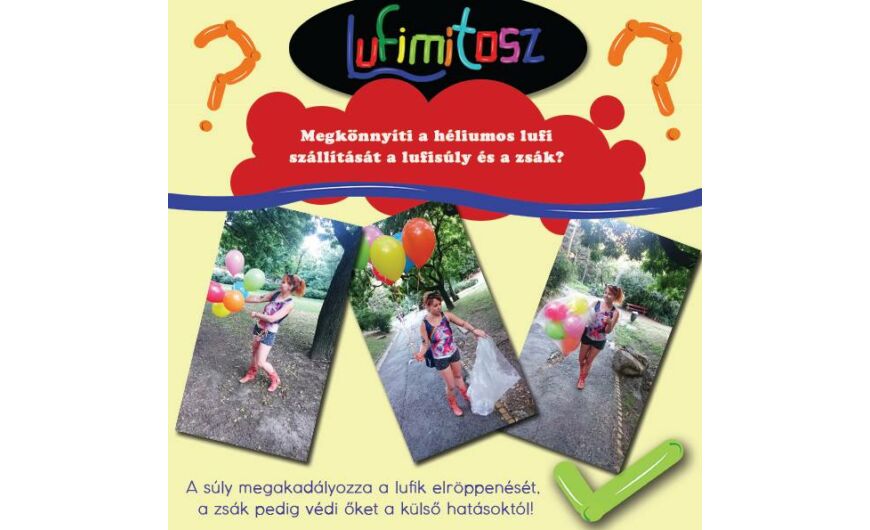 Könnyebb-e a lufik szállítása, ha súlyra és zsákba tesszük őket?
